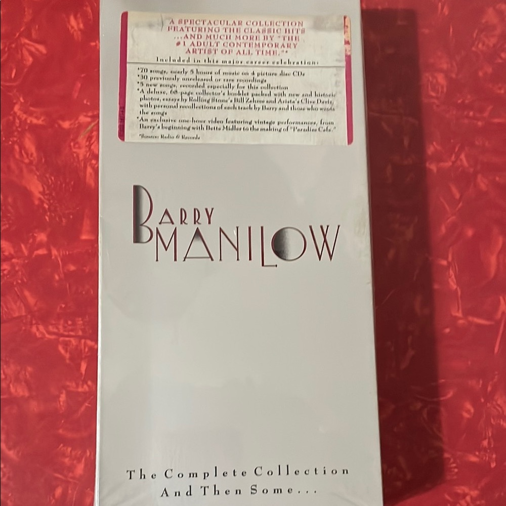 BARRY MANILOW CD COLLECTION WITH VIDEO